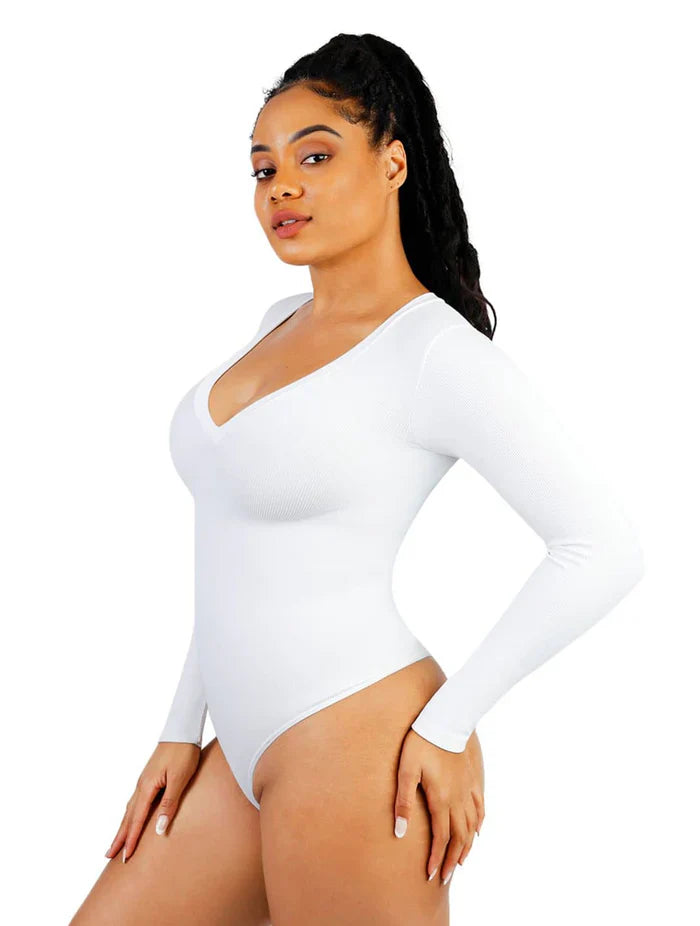 Long Sleeve Scoop Neck Bodysuit