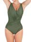 Shapewear V-Neck Swimsuit