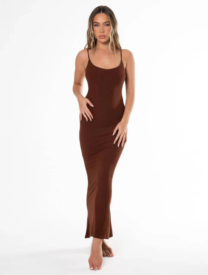 Shapewear Slip Maxi Jurk