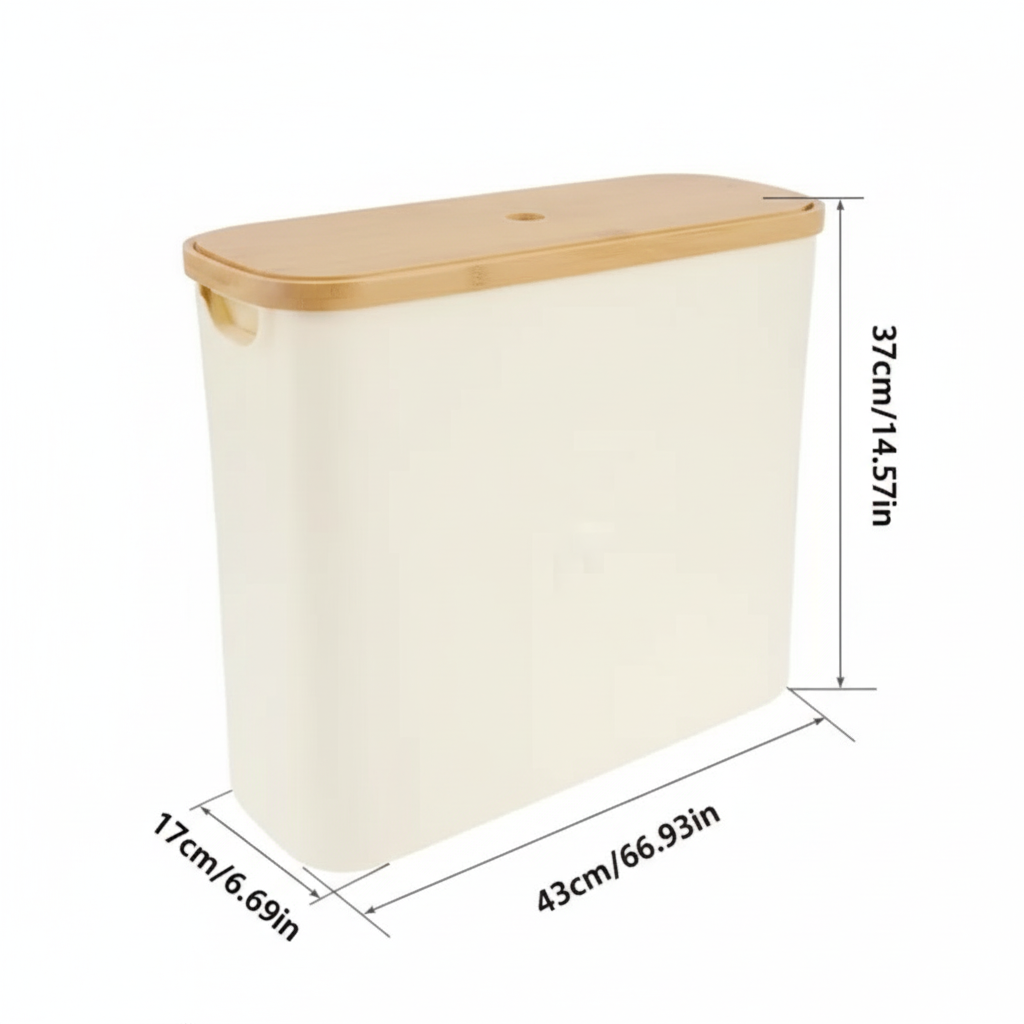 Bambus Toilettenpapier-Aufbewahrungsbox