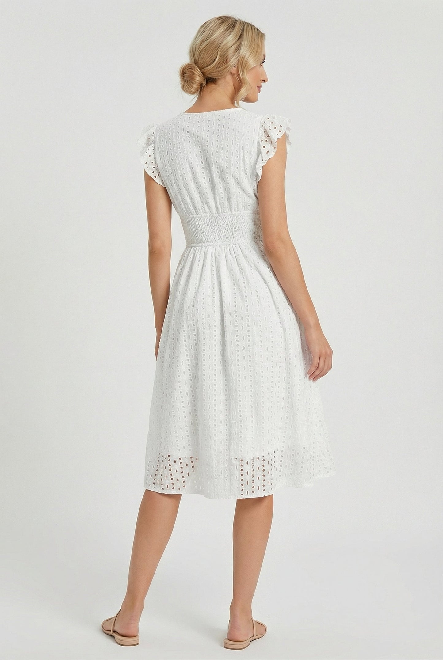 Women's A-Line Casual Summer Midi Dress