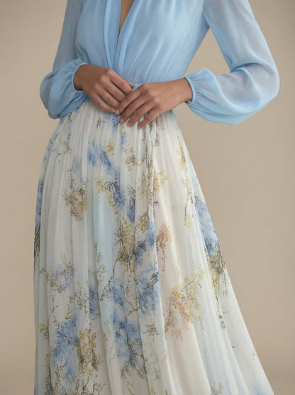 Sofia Floral Flattering Dress