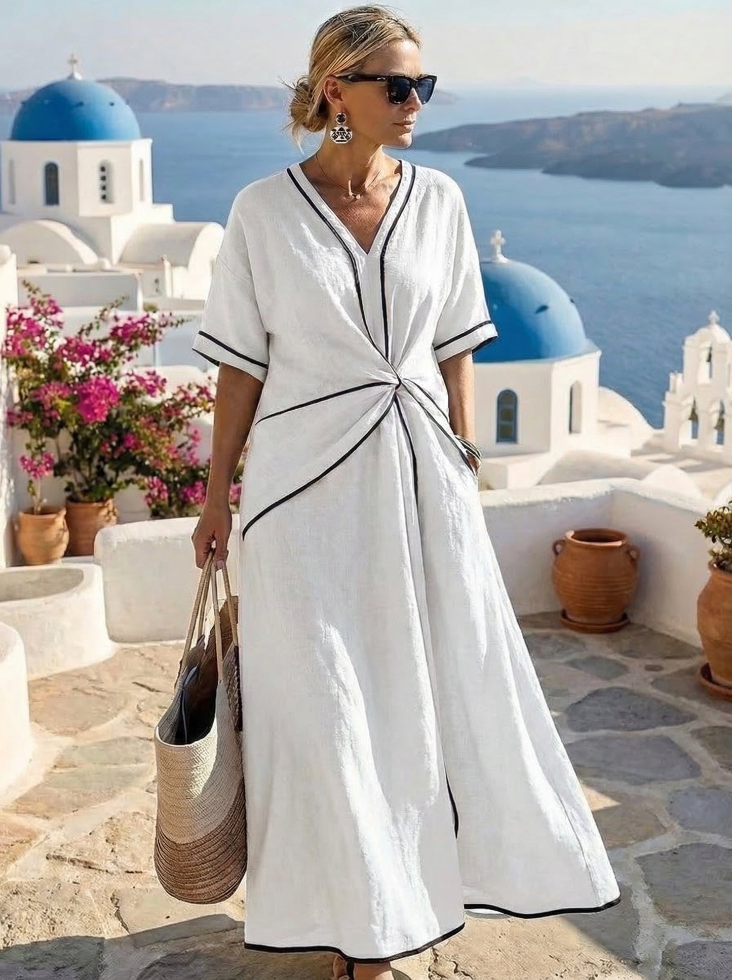 Doireann – Santorini Summer Dress