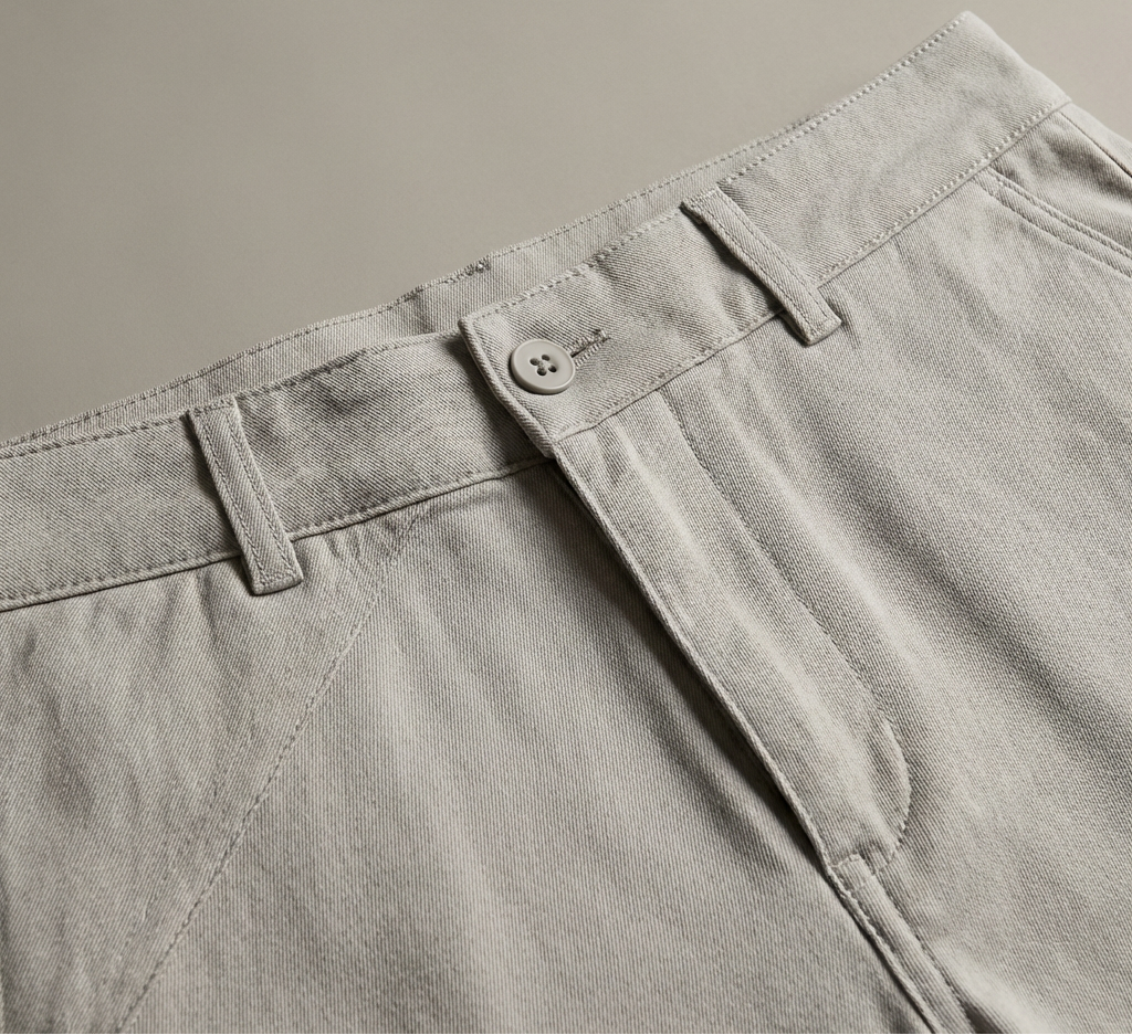 Afslappede Herre Sommer Shorts i Hør