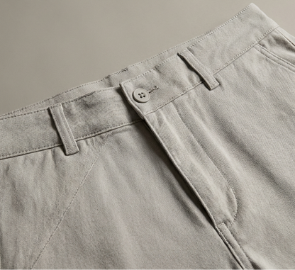 Afslappede Herre Sommer Shorts i Hør