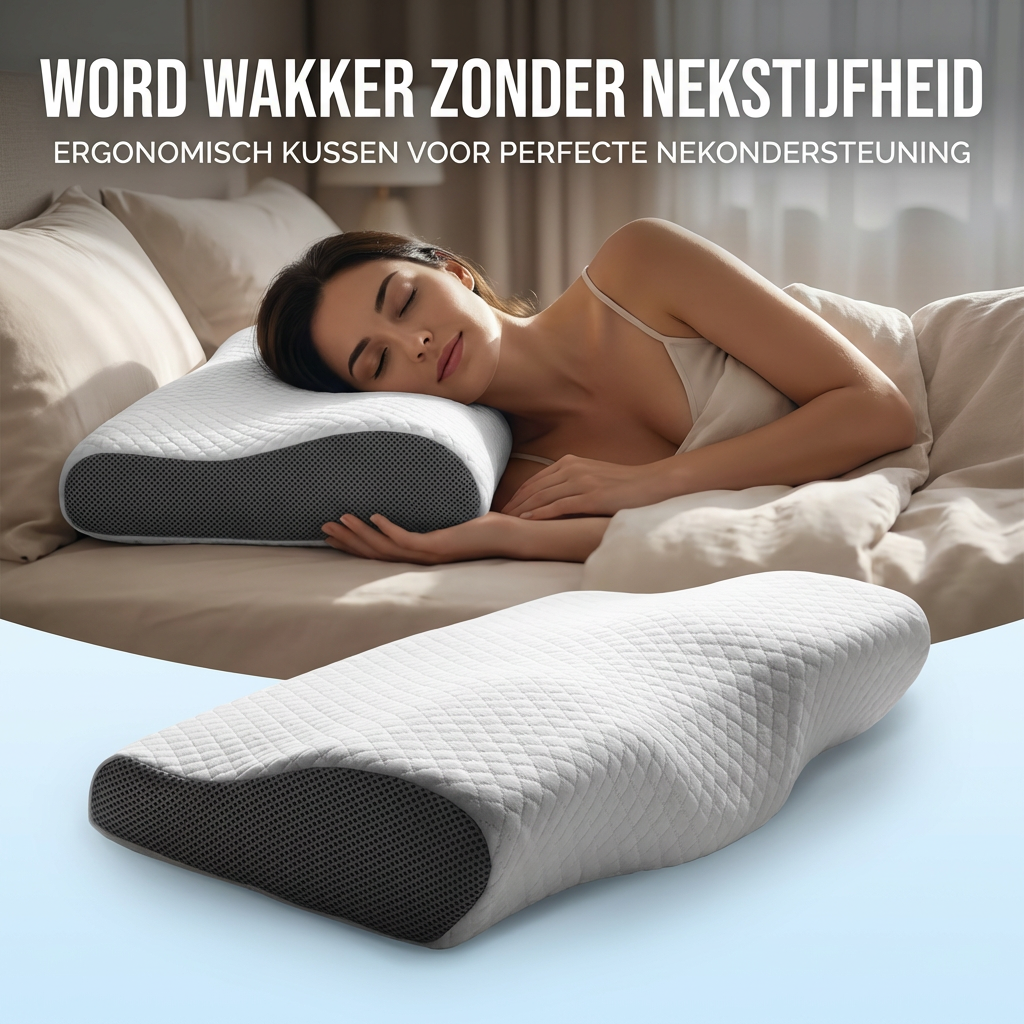 CERVARA™ ALIGNMENT PILLOW | WAKE UP WITHOUT NECK PAIN