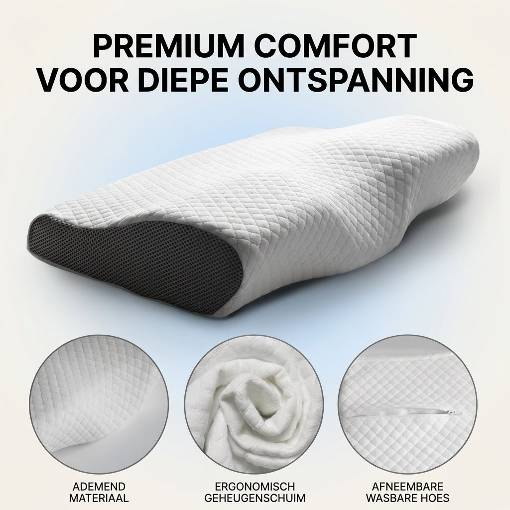 CERVARA™ ALIGNMENT PILLOW | WAKE UP WITHOUT NECK PAIN