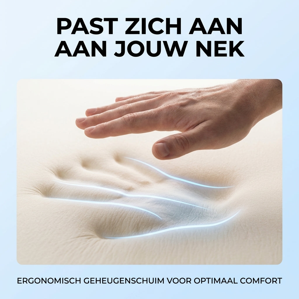 CERVARA™ ALIGNMENT PILLOW | WAKE UP WITHOUT NECK PAIN