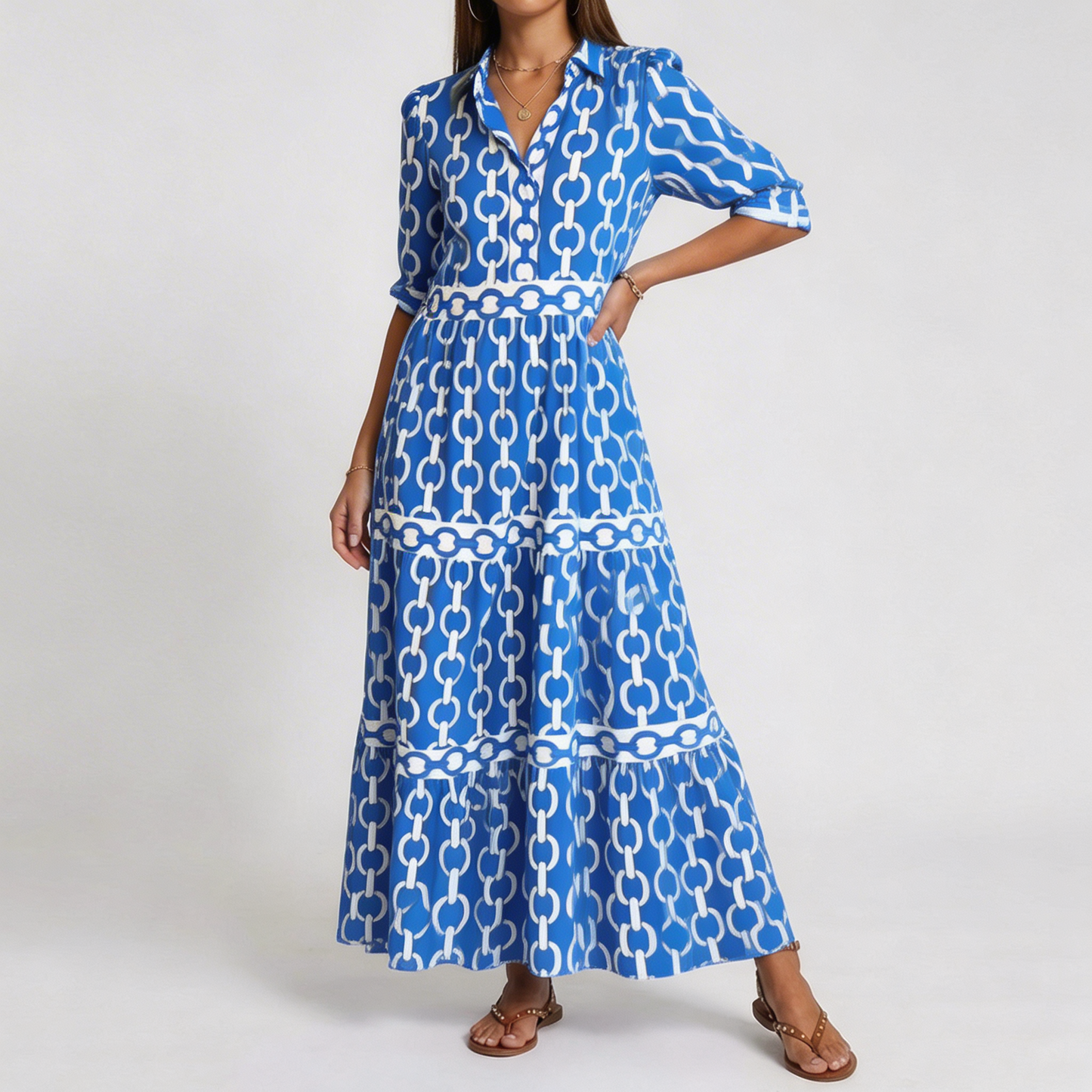 Remy™ | Chain Link Midi Dress