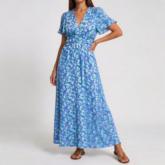 Londyn™ | Flattering Printed Maxi Dress