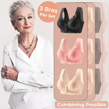 PARIS™ | Wireless Front Closer Shaping Bra (3 Pack)