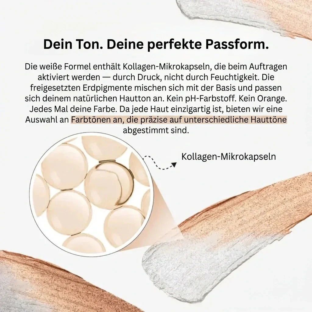 Selbstanpassende 2-in-1 koreanische Foundation