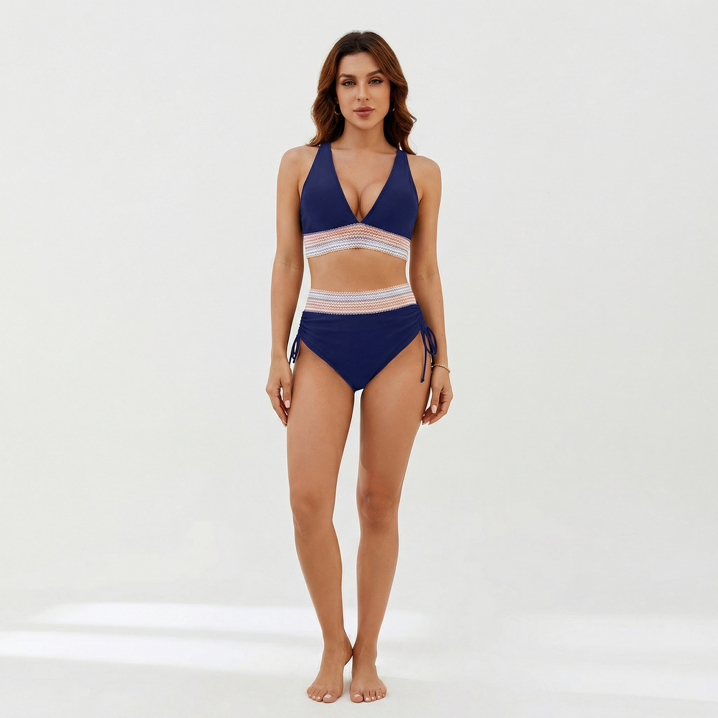 Lidia Bauchstützendes Bikini-Set