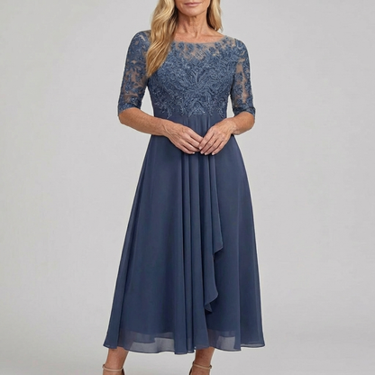 ZARIA™ | The Flattering Lace Midi Dress