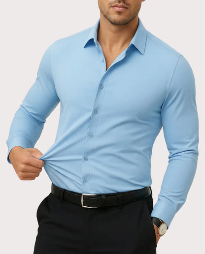 Men’s Slim Fit Stretch Dress Shirt