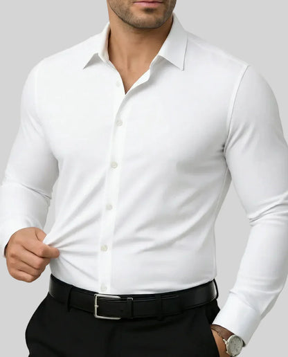 Men’s Slim Fit Stretch Dress Shirt