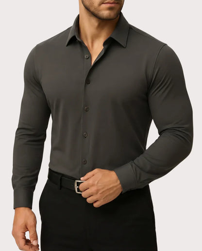 Men’s Slim Fit Stretch Dress Shirt