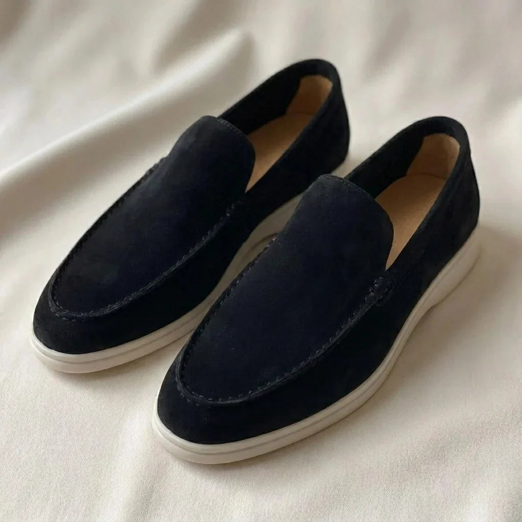 Lorenzo | Mokasyny Premium z Zamszu