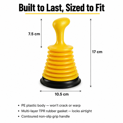 DrainMight™ — Pop Stubborn Sink Clogs in Seconds Without the Mess
