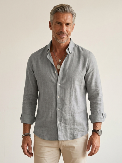 Nerio™ | Chemise d’Été Légère & Naturelle