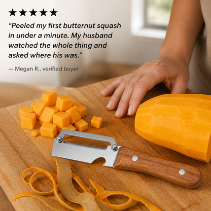 VitaSlice™ — Glide Through Pumpkin, Squash & Tough Skins Without a Knife