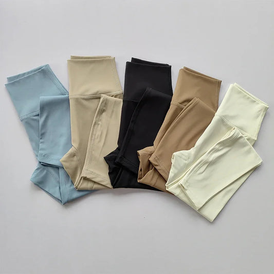 High Waist Hip Lift Yoga Legging - Aria-Blue-S-State of Style