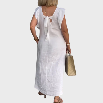 Hilal | Damen Leichtes Maxikleid Sommer