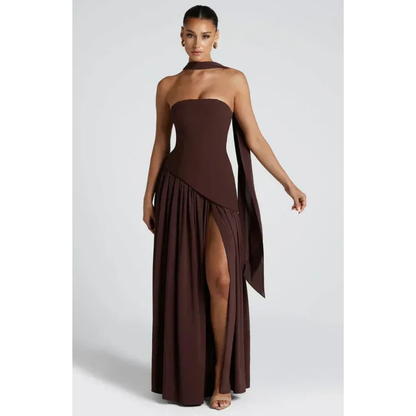 Hilde | Damen Maxi Kleid Für Hochzeitsgast Elegant Und Modern