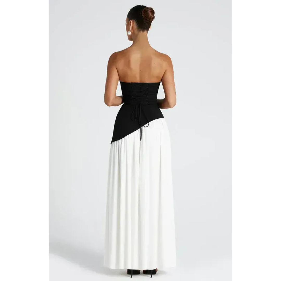 Hilde | Damen Maxi Kleid Für Hochzeitsgast Elegant Und Modern