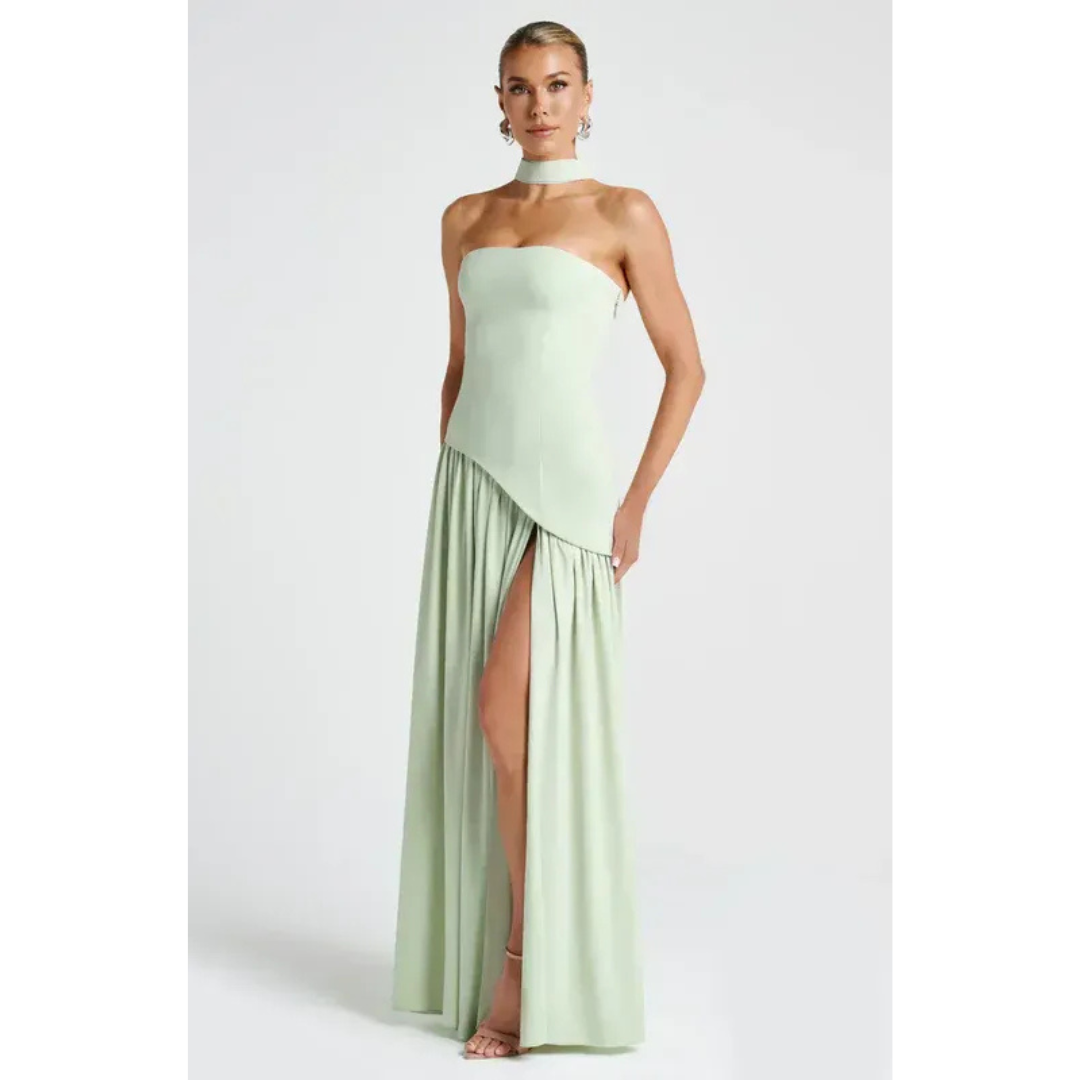 Hilde | Damen Maxi Kleid Für Hochzeitsgast Elegant Und Modern