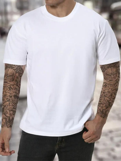 Men’s High Neck T Shirt Soft Comfortable Long Sleeve Minimalist Casual Everyday Layering Top
