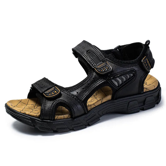 Komfortable sandaler med velcro til mænd og kvinder