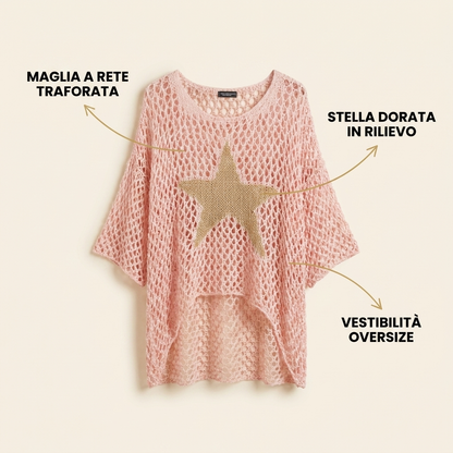 Top all'uncinetto Gabriella Five-Star
