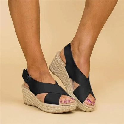 Women’s Wedge Sandals Comfortable Lightweight Breathable Summer Elegant Casual Stylish Footwear