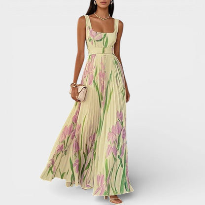 Isla – Elegantna cvjetna maxi haljina