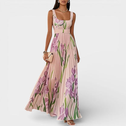 Isla – Elegantna cvjetna maxi haljina