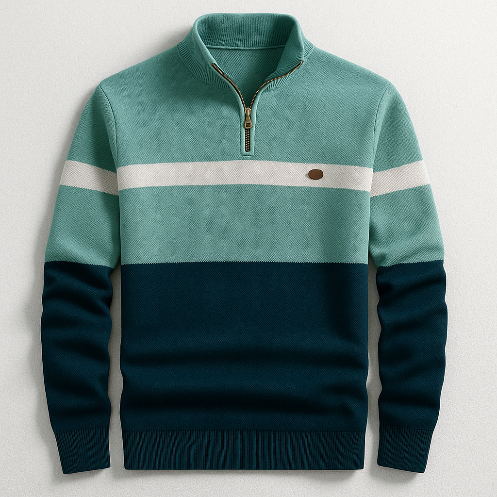 Men's Knitted Medium-Weight Top for Men