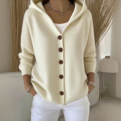 Willow™ – Soft hooded knit cardigan