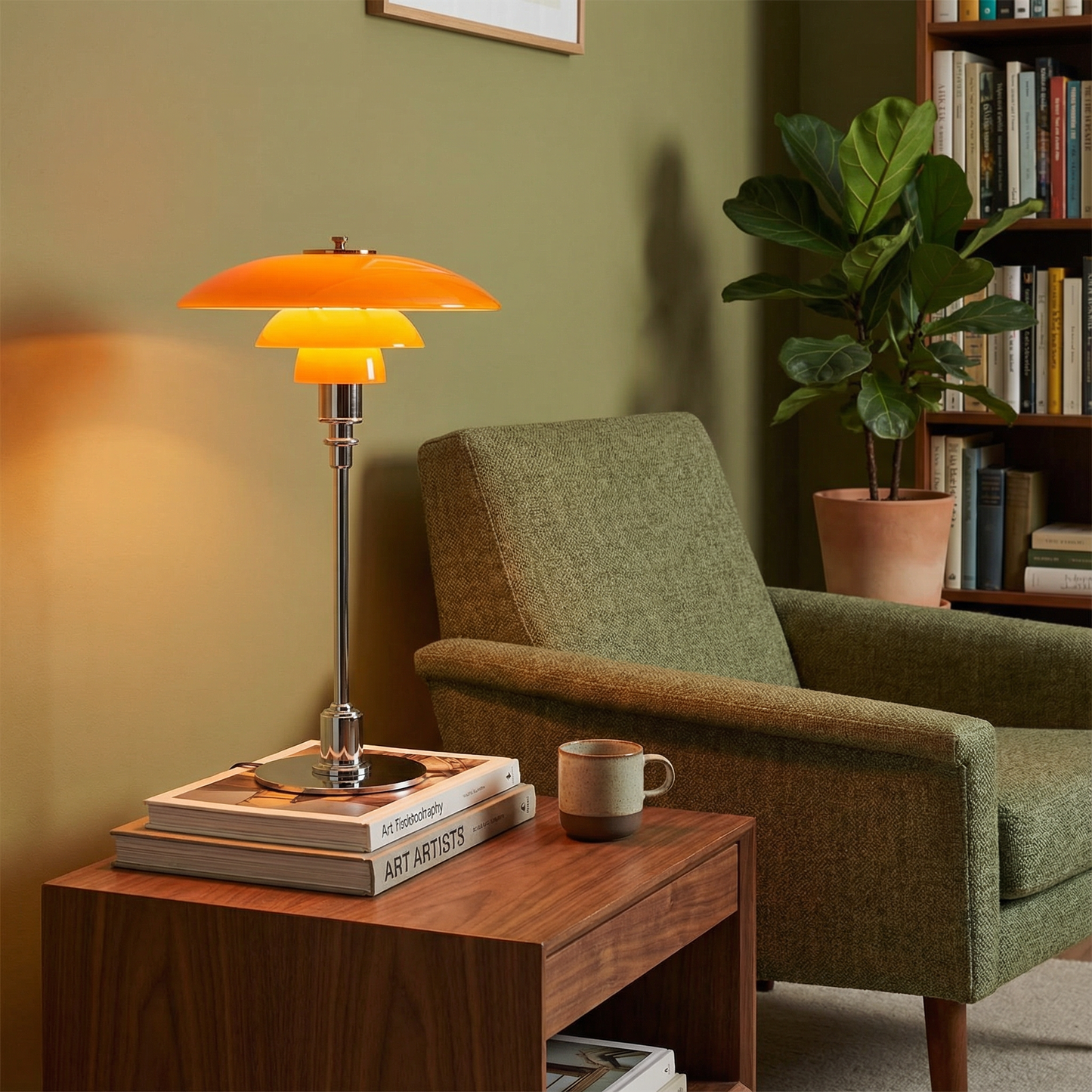 Bordlampe i Dansk Designstil