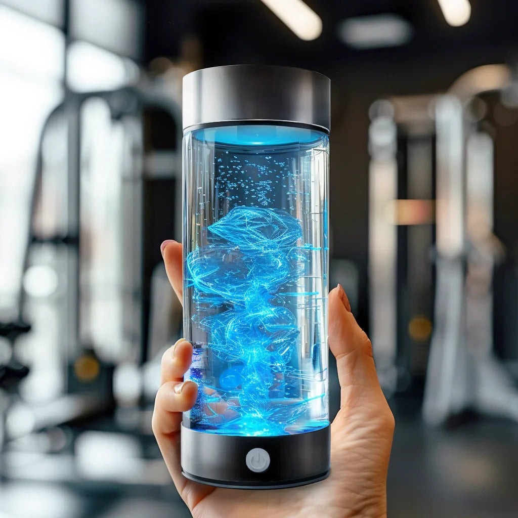 Portable Water Bottle for Hydrogen Infusion
