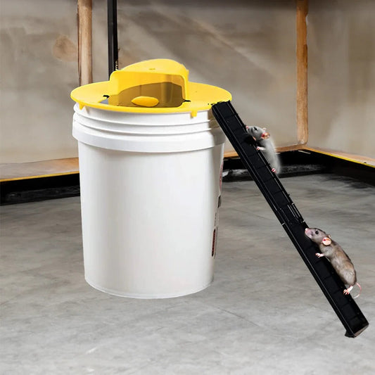 Eco-Friendly Multi-Rodent Capture Bucket Trap