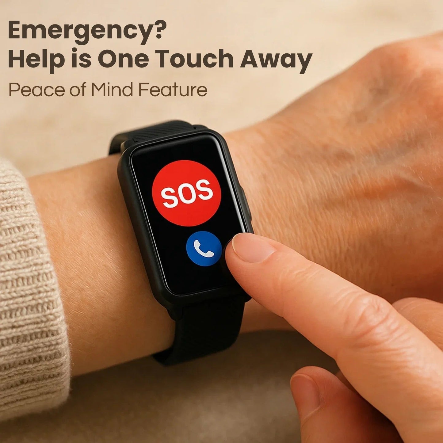 Smartwatch for Seniors with Fall Detection Feature