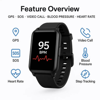 Smartwatch for Seniors with Fall Detection Feature