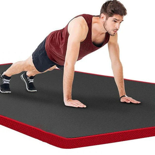 Hochwertige, Rutschfeste Fitnessmatte für Männer – Ideal für Zuhause und Fitnessstudio
