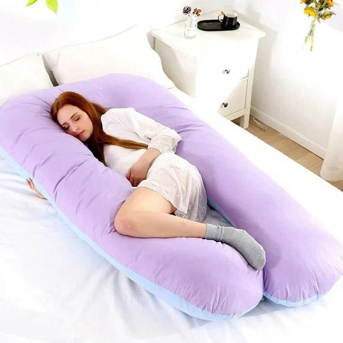 Comfort-Enhancing U-Shape Sleep Support Pillow