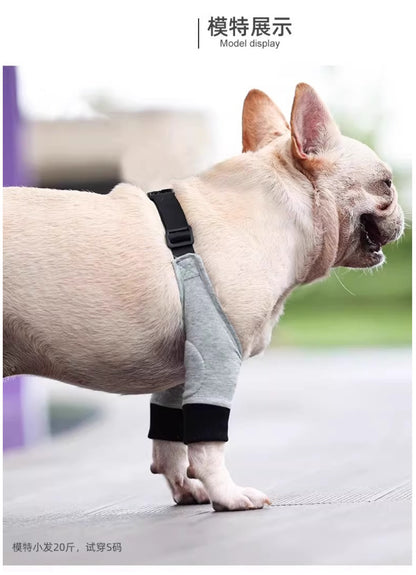 Dog Front Leg Brace - Dual Compression Sleeves for Arthritis, Injury & Scratch Protection