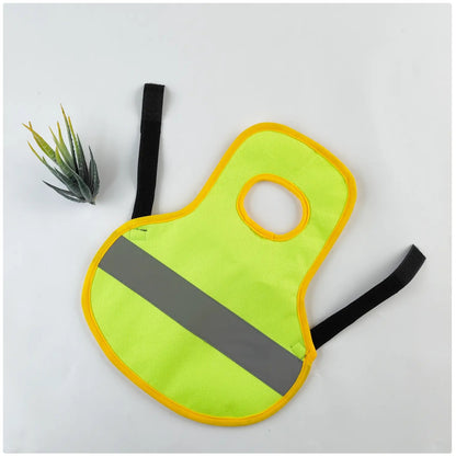 Chicken Reflective Safety Vest - Adjustable Poultry Apron for Outdoor Protection