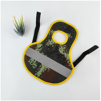 Chicken Reflective Safety Vest - Adjustable Poultry Apron for Outdoor Protection