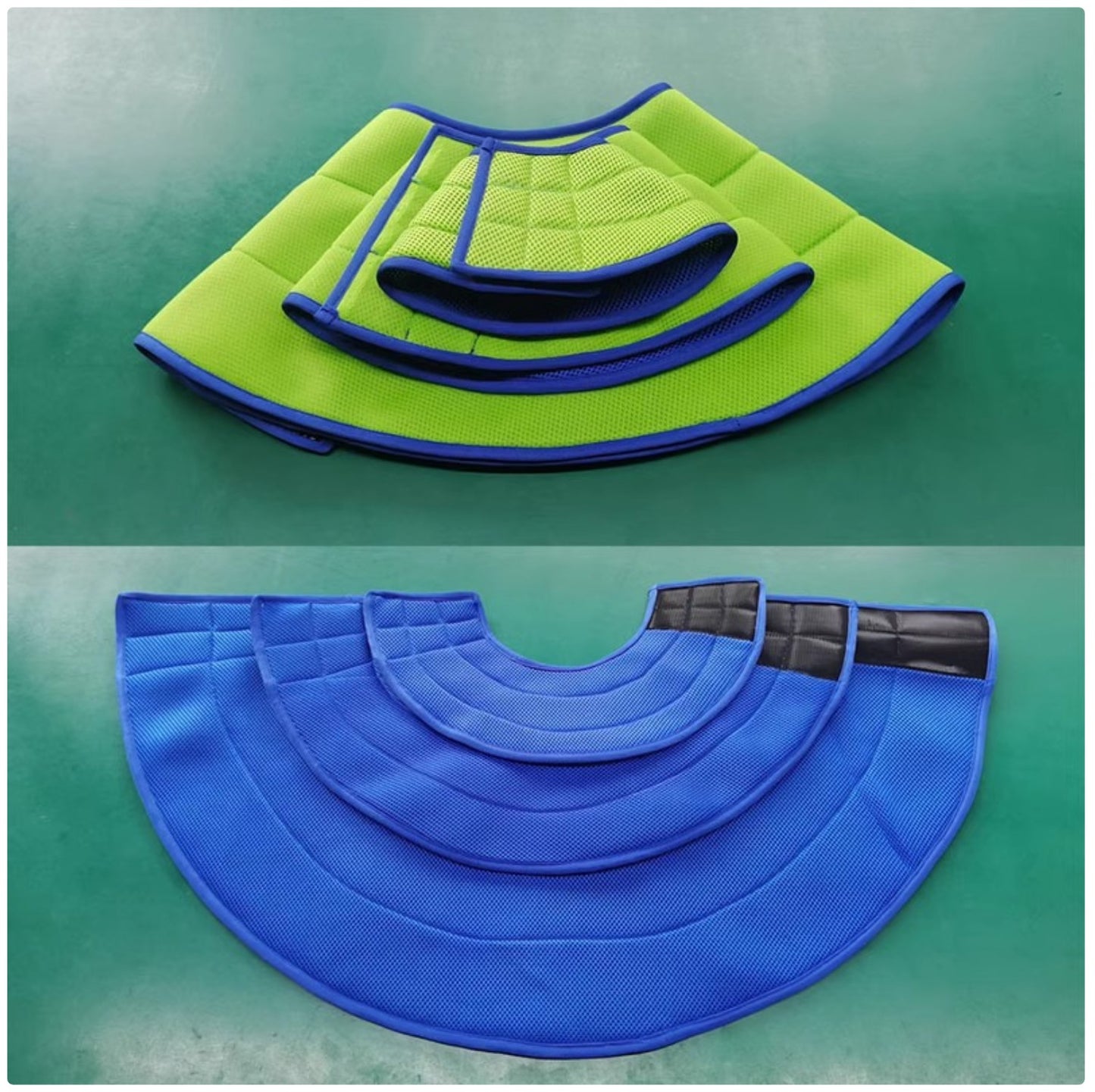 Breathable Dog & Cat Elizabethan Collar - Soft Mesh Recovery Cone for Post-Surgery & Wound Protection