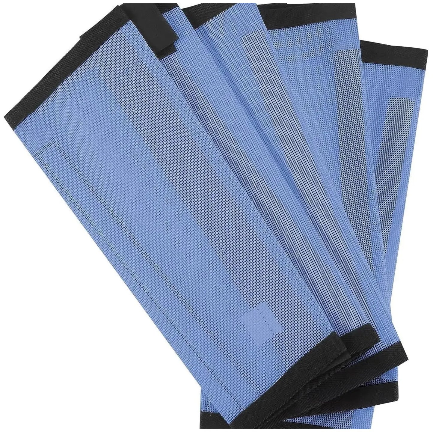 Horse Leg Fly Boots - Breathable Mesh Anti-Mosquito & Insect Protection Sleeves